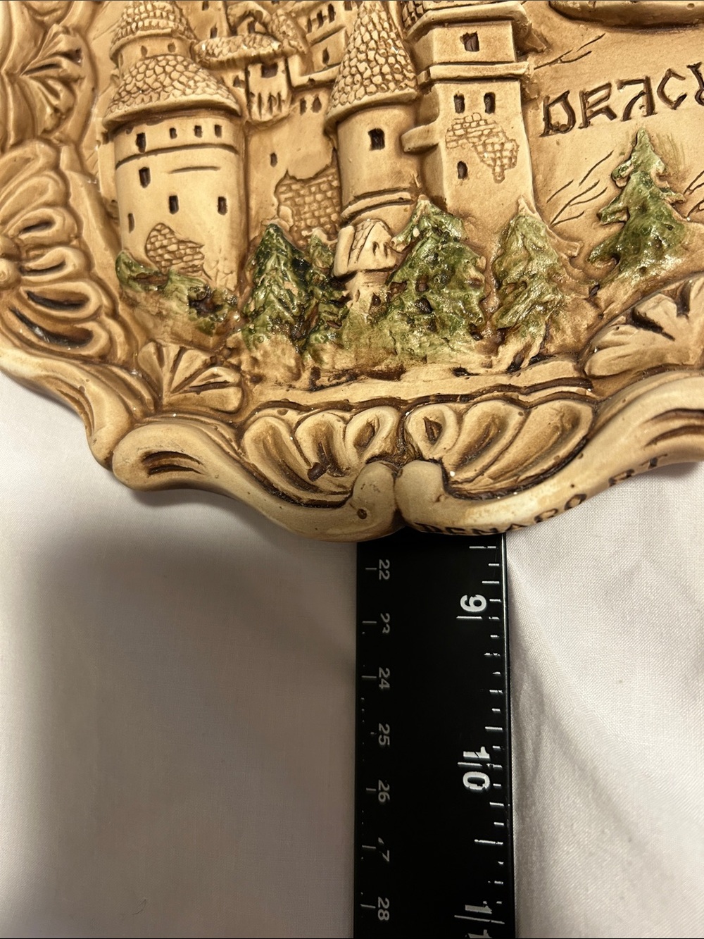 Romanian wall plaque or decorative 3D Transylvania region by Denaro RT. - Picture 13 of 13